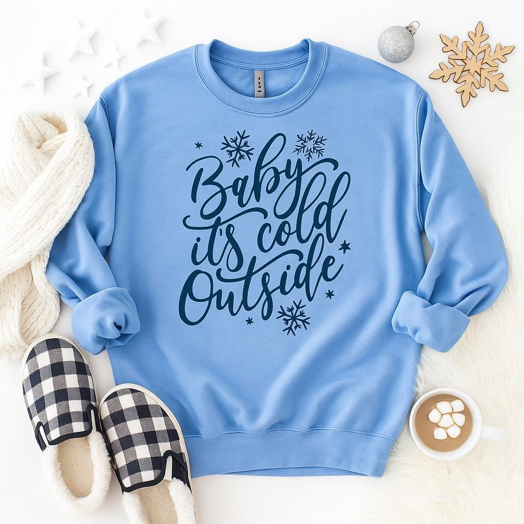 Baby It's Cold Outside Crew Neck Fleece