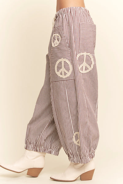 Peace Palazzo with a Twist