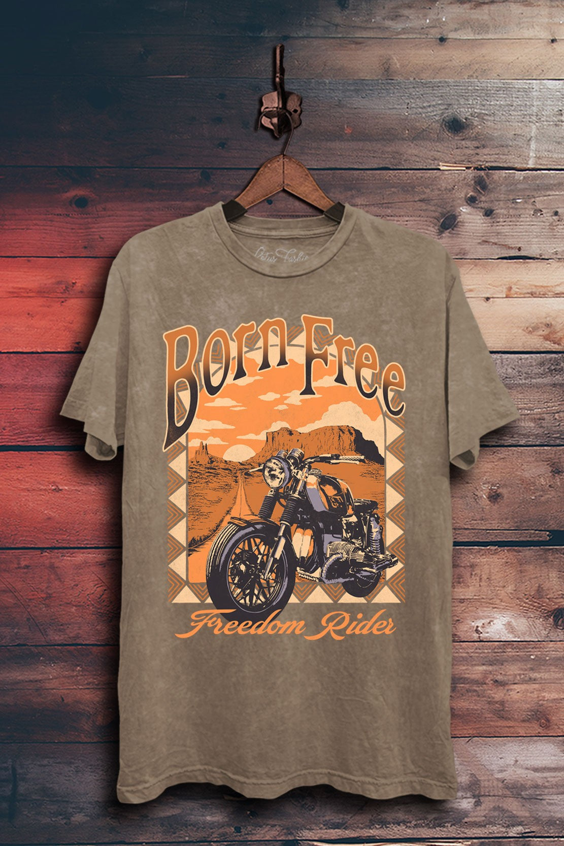 Born Free Freedom Rider Graphic Tee