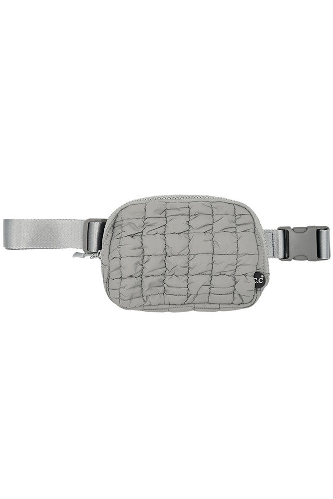 C.C. Quilted Puffer Sling Pack