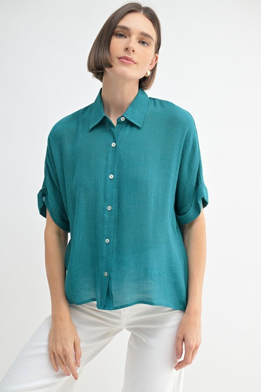 Kim's Short Sleeve Blouse