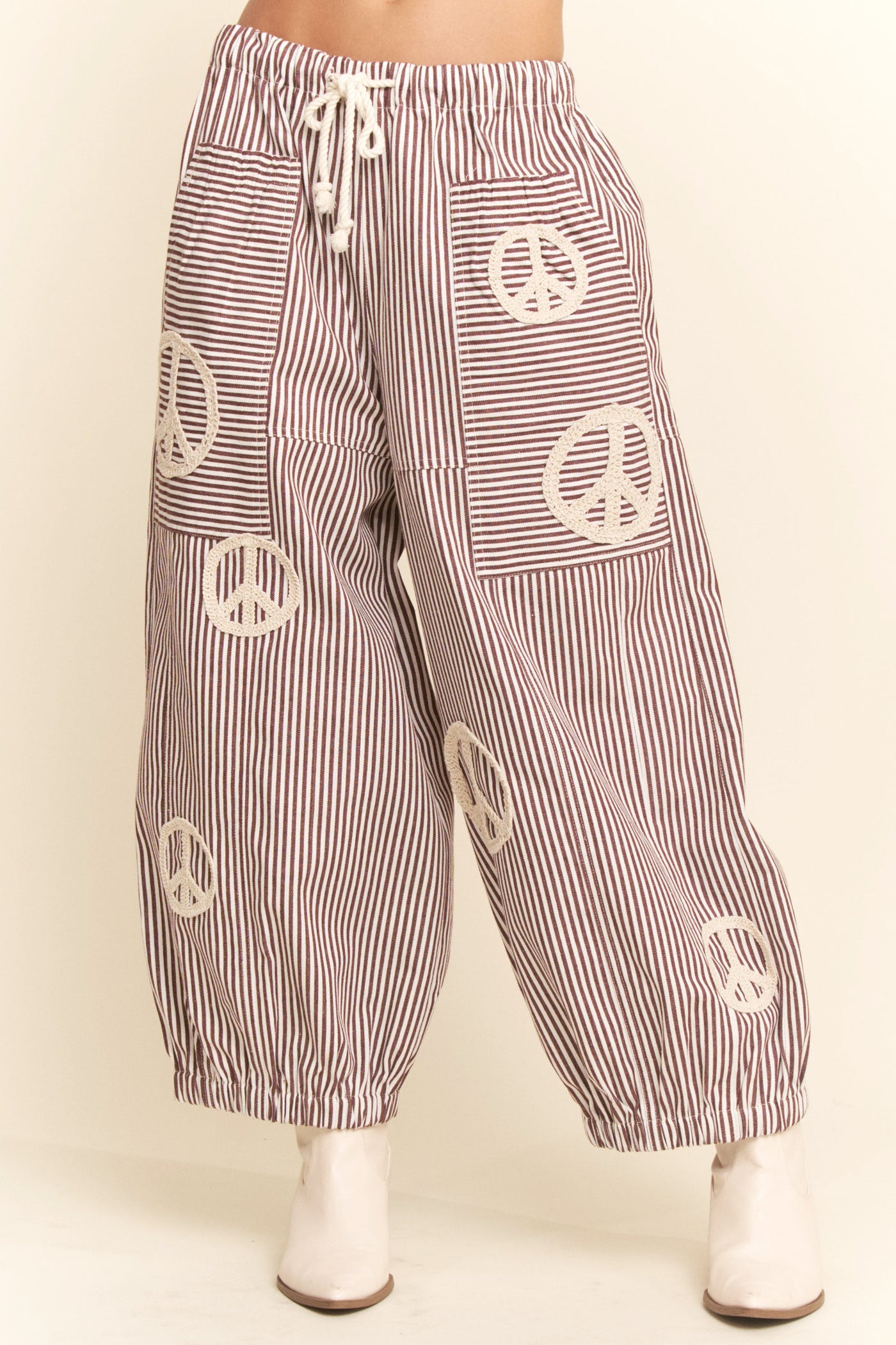 Peace Palazzo with a Twist