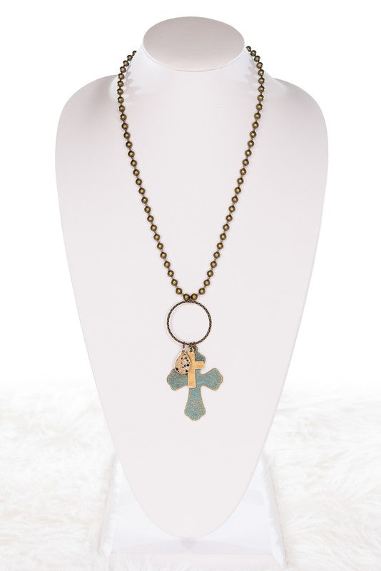 Chelsea Cross Necklace