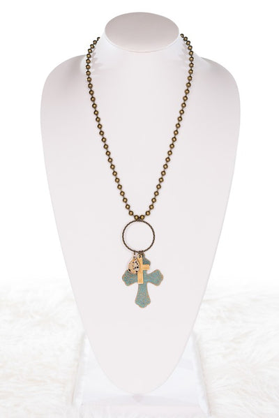 Chelsea Cross Necklace