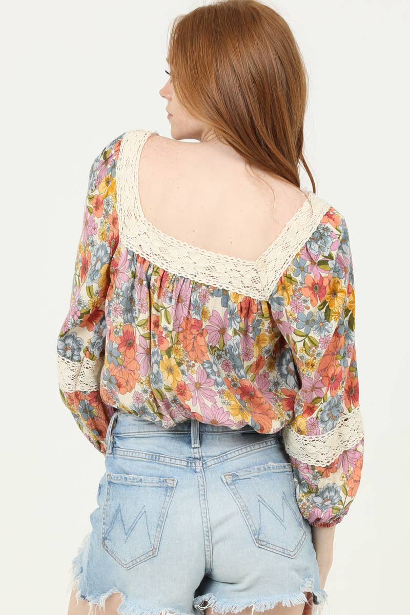 Daisy Fields Pheasant Top