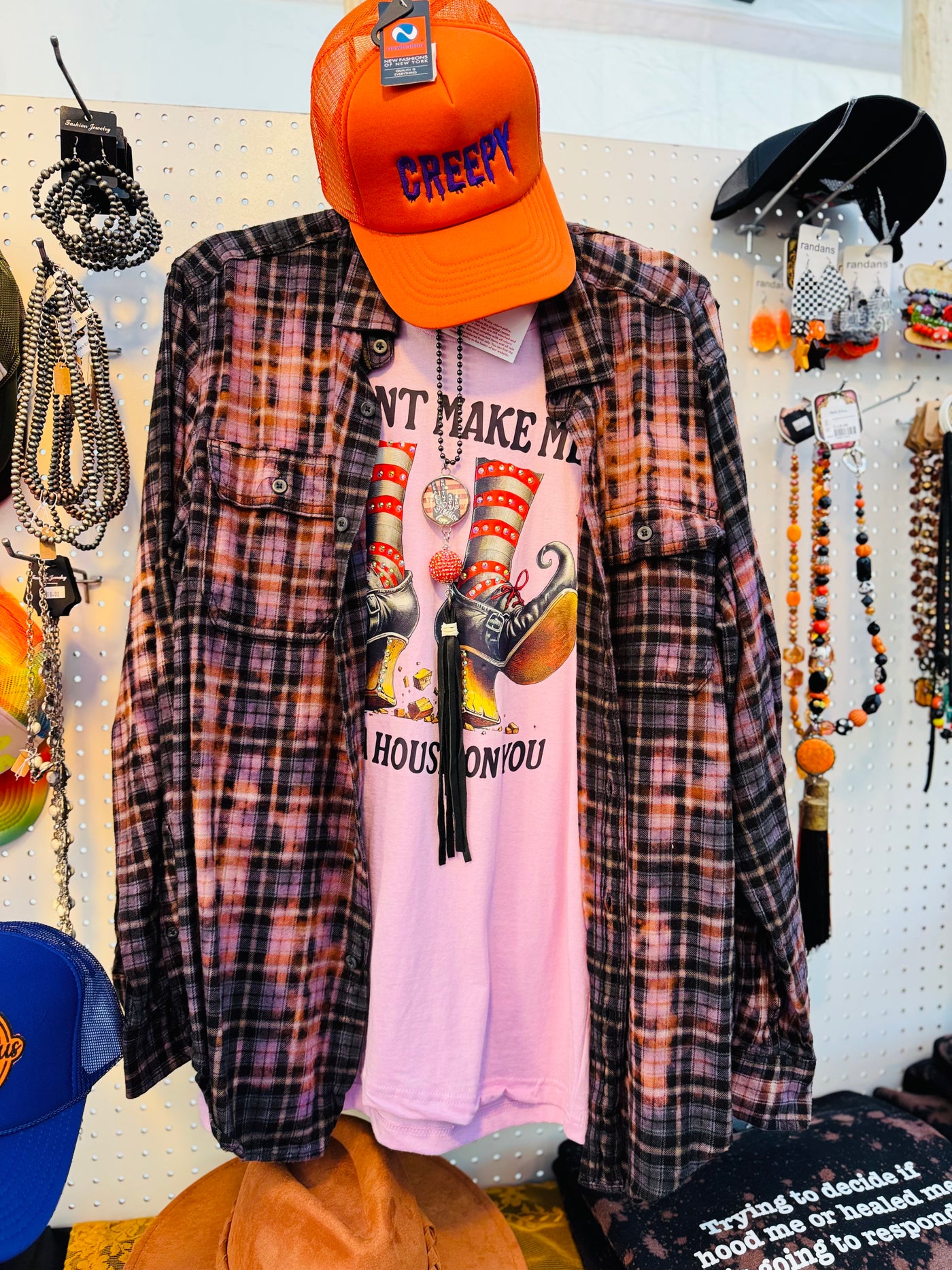 Purple Moon Haze Bleached Flannel