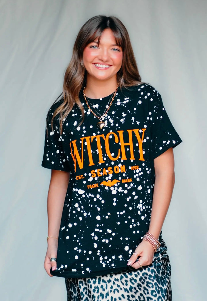 Witchy Spotted Paint Tee