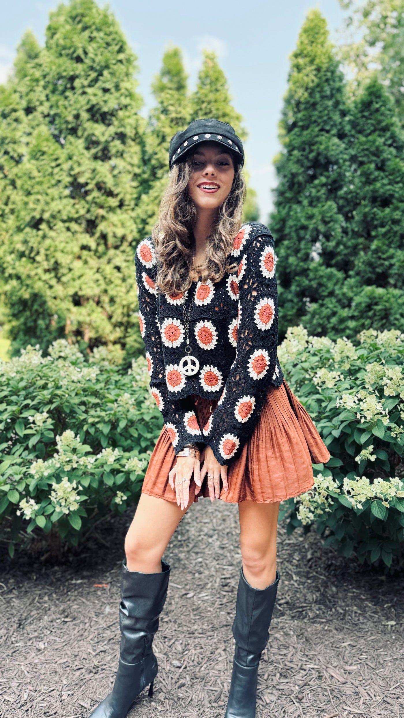 Autumn Pleated Mini Skort (2 colors)