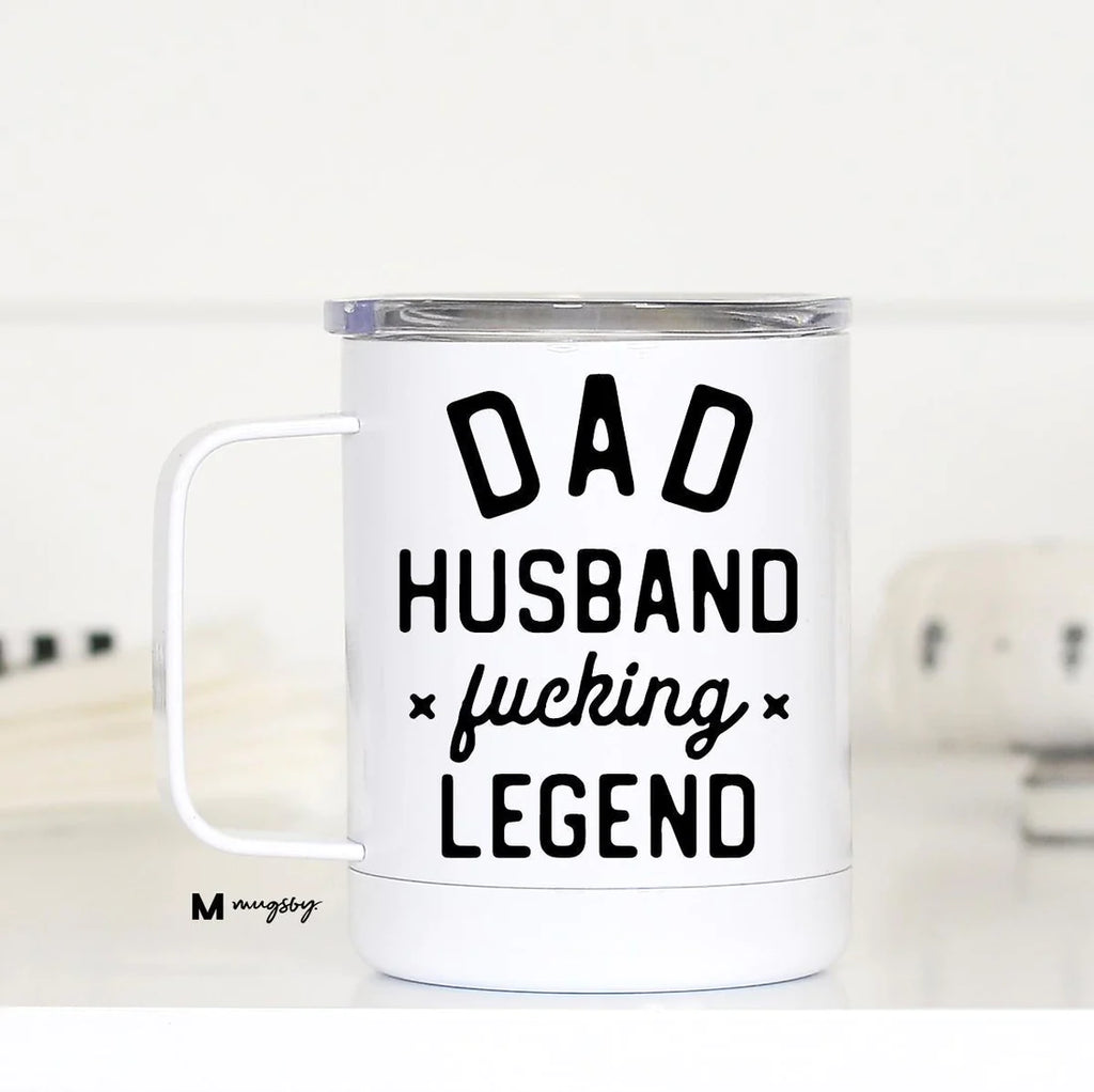 Dad/Legend Travel Coffee Mug