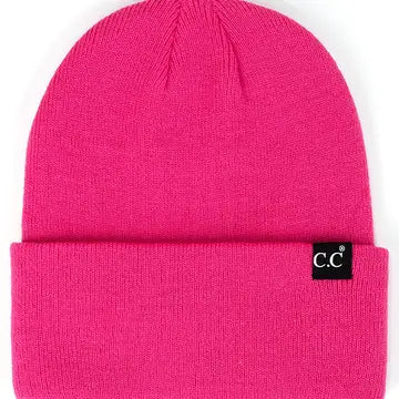 Solid Cuffed Beanie