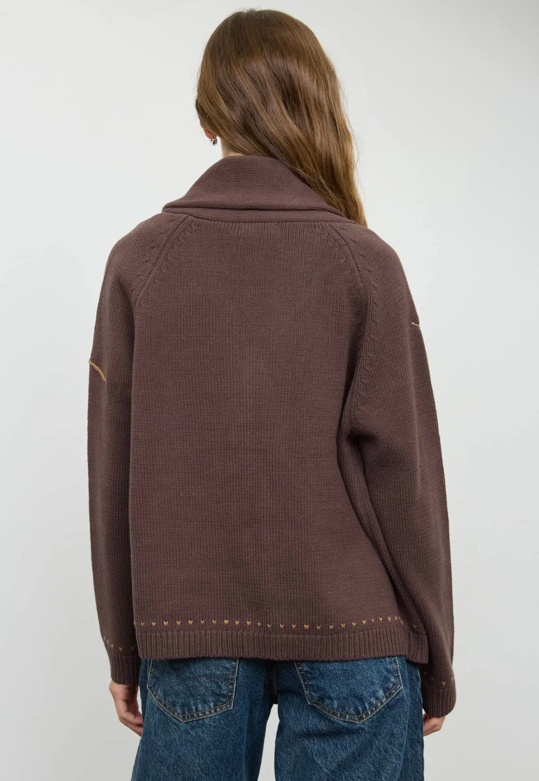 Howdy Cowboy Jacquard Cardigan
