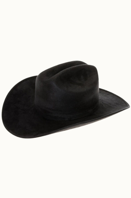 Premium Vegan Suede Cattleman Hat (5 colors)