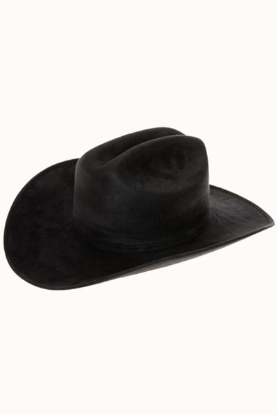 Premium Vegan Suede Cattleman Hat (5 colors)