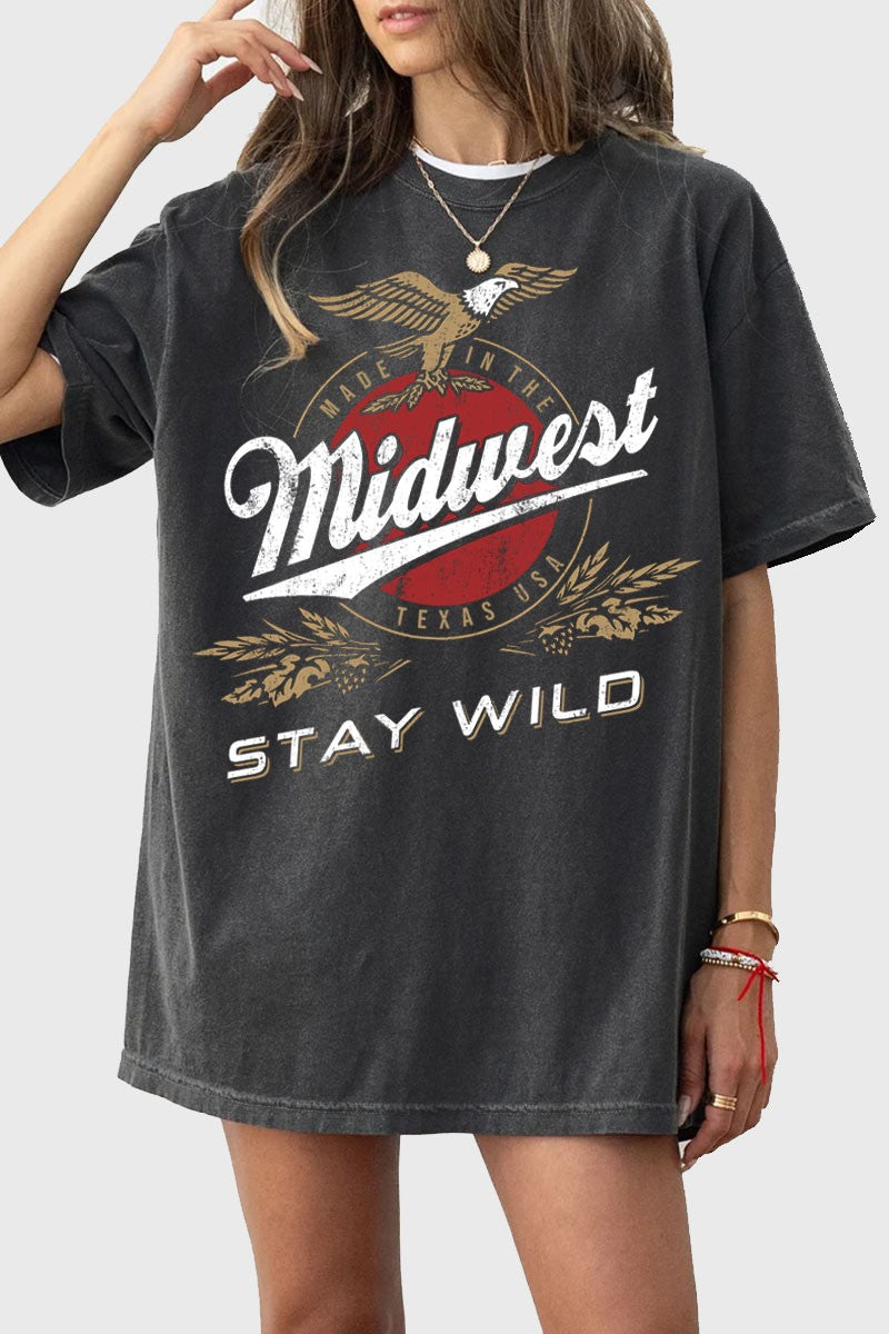 Midwest Stay Wild Graphic Tee
