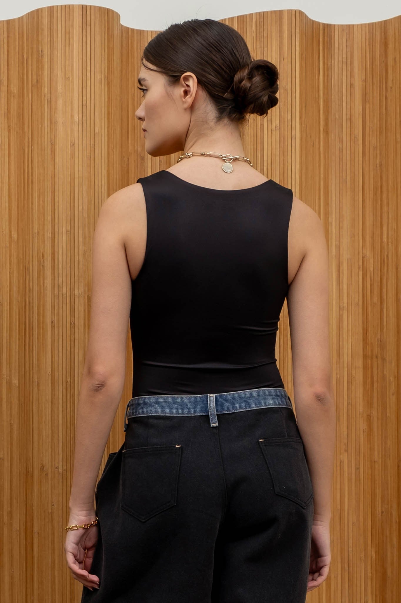 Scoop Neck Bodysuit (2 colors)