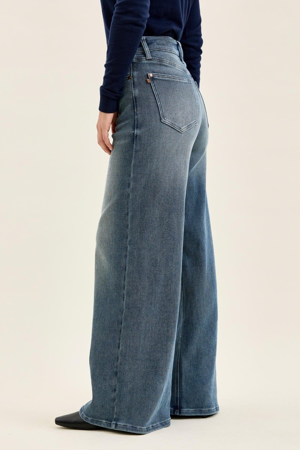 Liza Palazzo Ocean Blue Pants