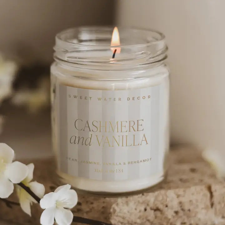 Cashmere &amp; Vanilla Candle