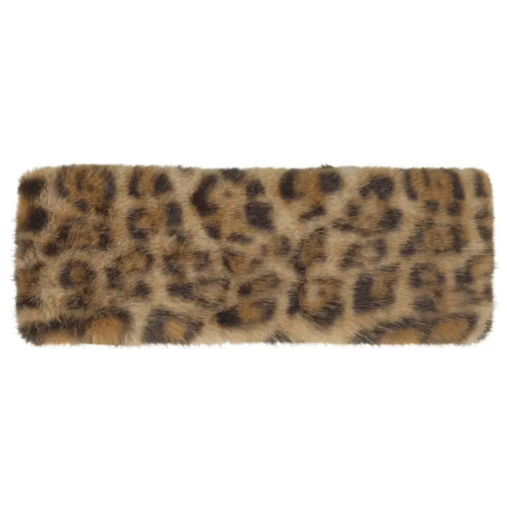 Leopard Fur Headwrap