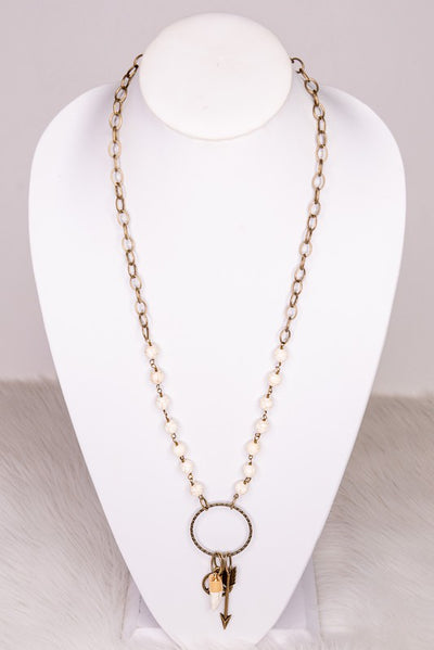 Eriqe Wolf Tooth Charm Necklace