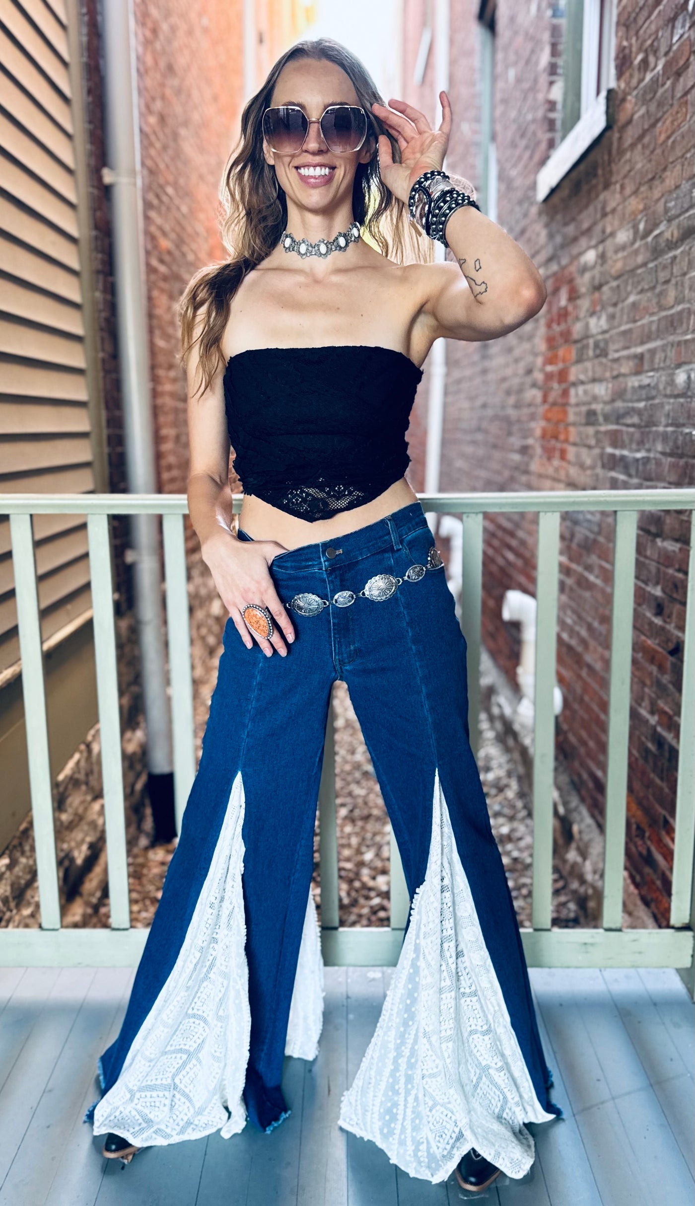 Boho Lace Crochet Crop Top (2 colors)