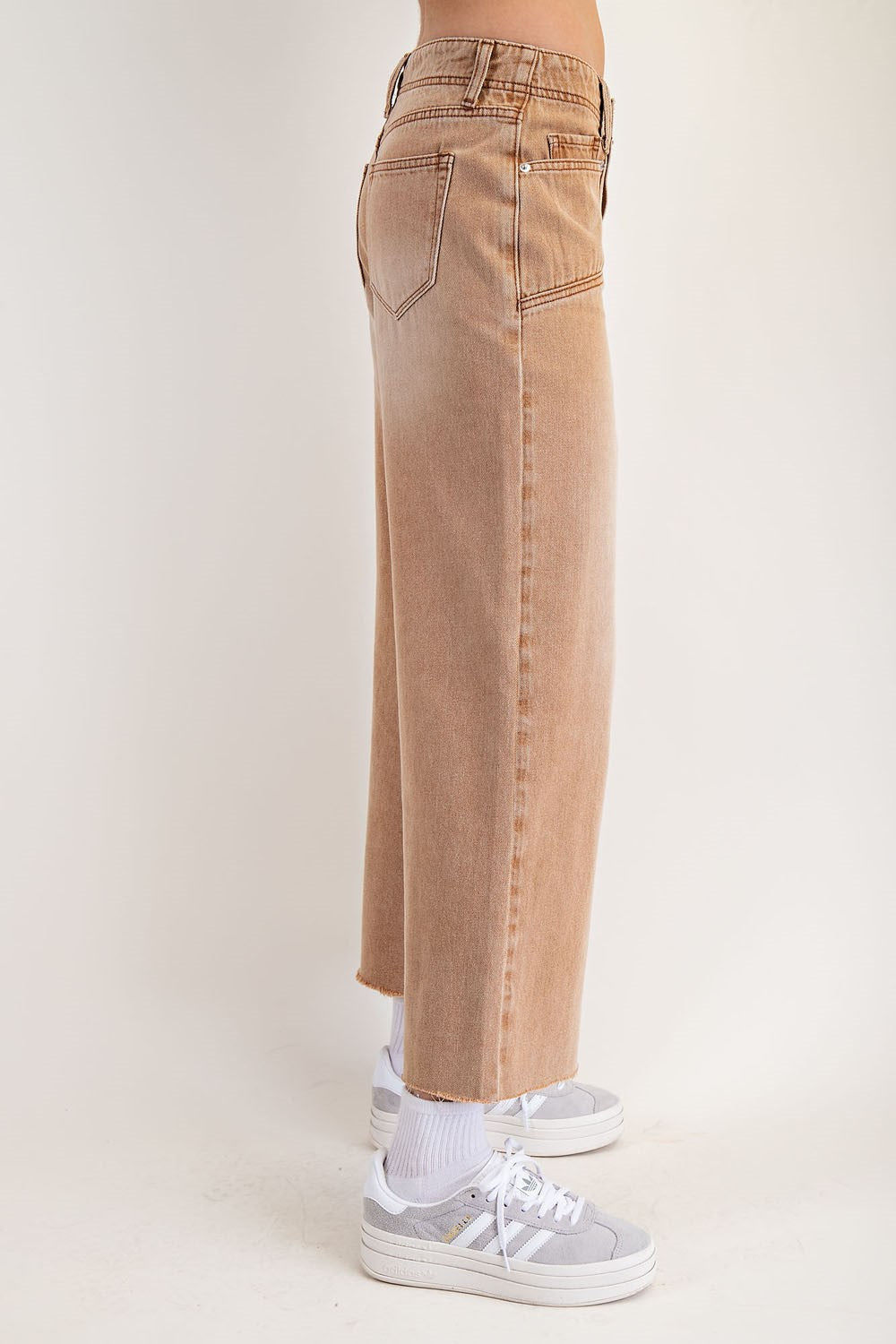 Hazelnut Cropped Straights