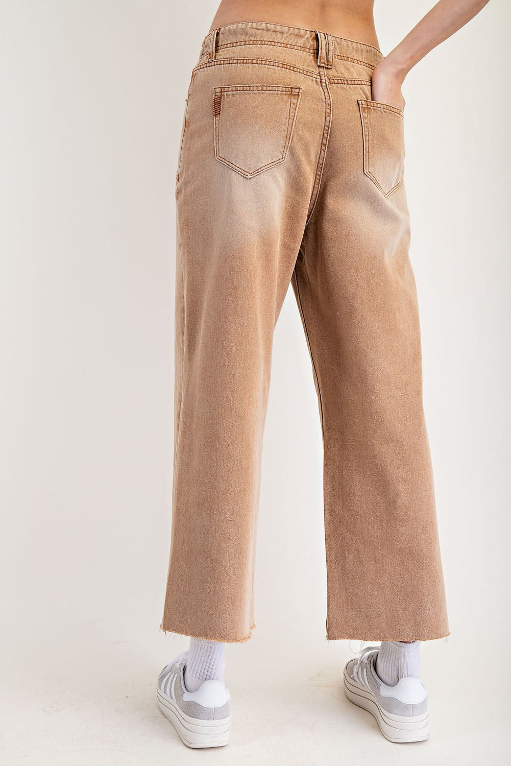 Hazelnut Cropped Straights