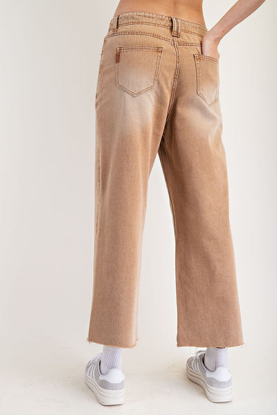 Hazelnut Cropped Straights