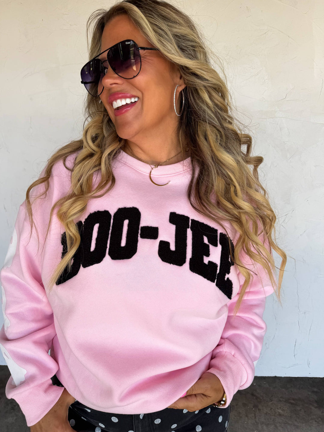 Boo-Jee Soft Pink Pullover