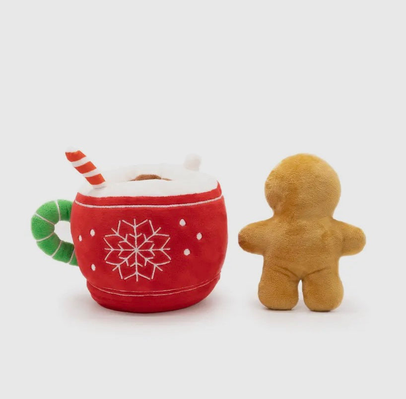 Peek-A-Boo Gingerbread Plusie Set