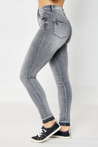 Smoke Grey Tummy Control Judy Blue Skinny