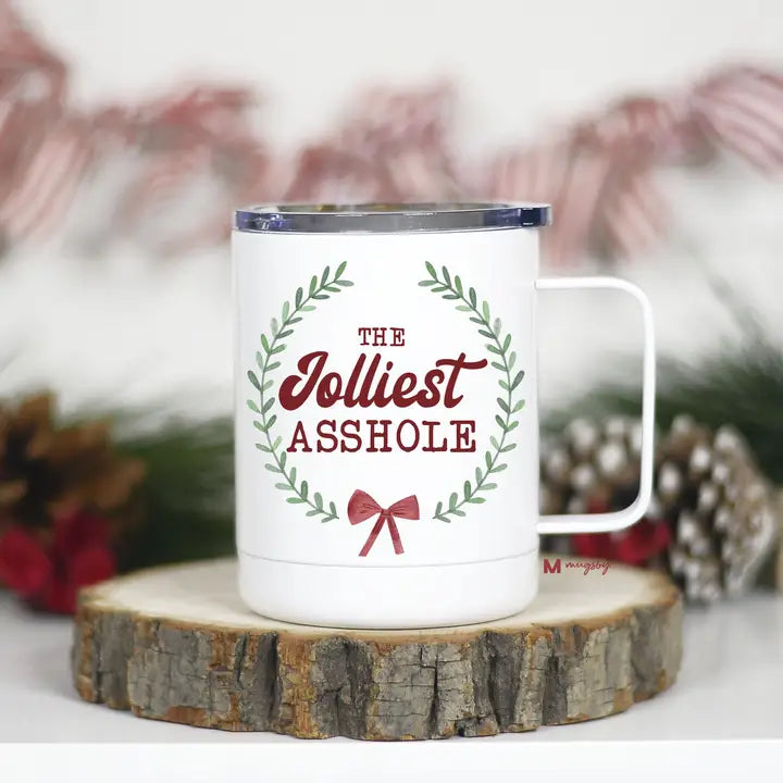 The Jolliest Travel Mug