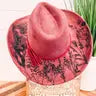 Berry Burnt Cowboy Hat