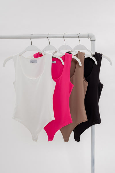 Scoop Neck Bodysuit (2 colors)