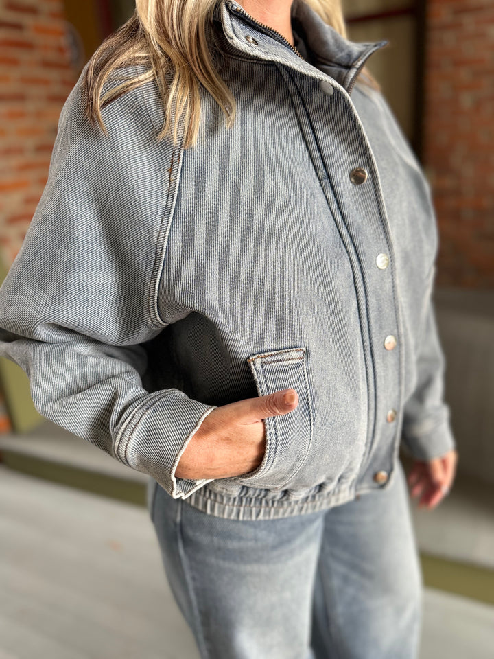 Marty Bomber Jacket by Judy Blue