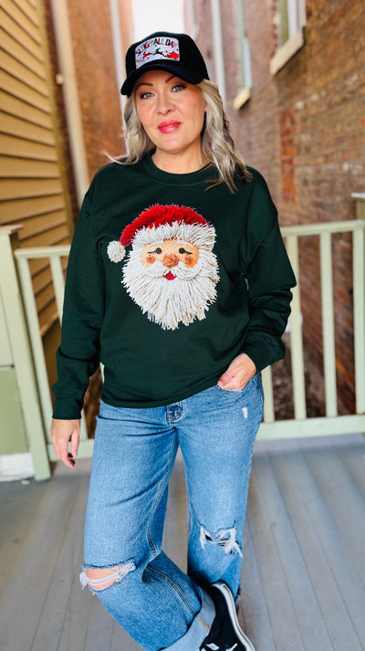 Yarn Santa Sweatshirt