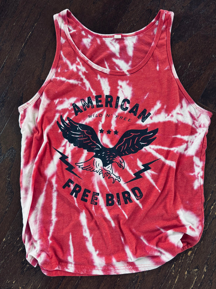 American Free Bird Acid Washed Tank