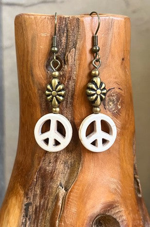 Mirabella Peace Earrings