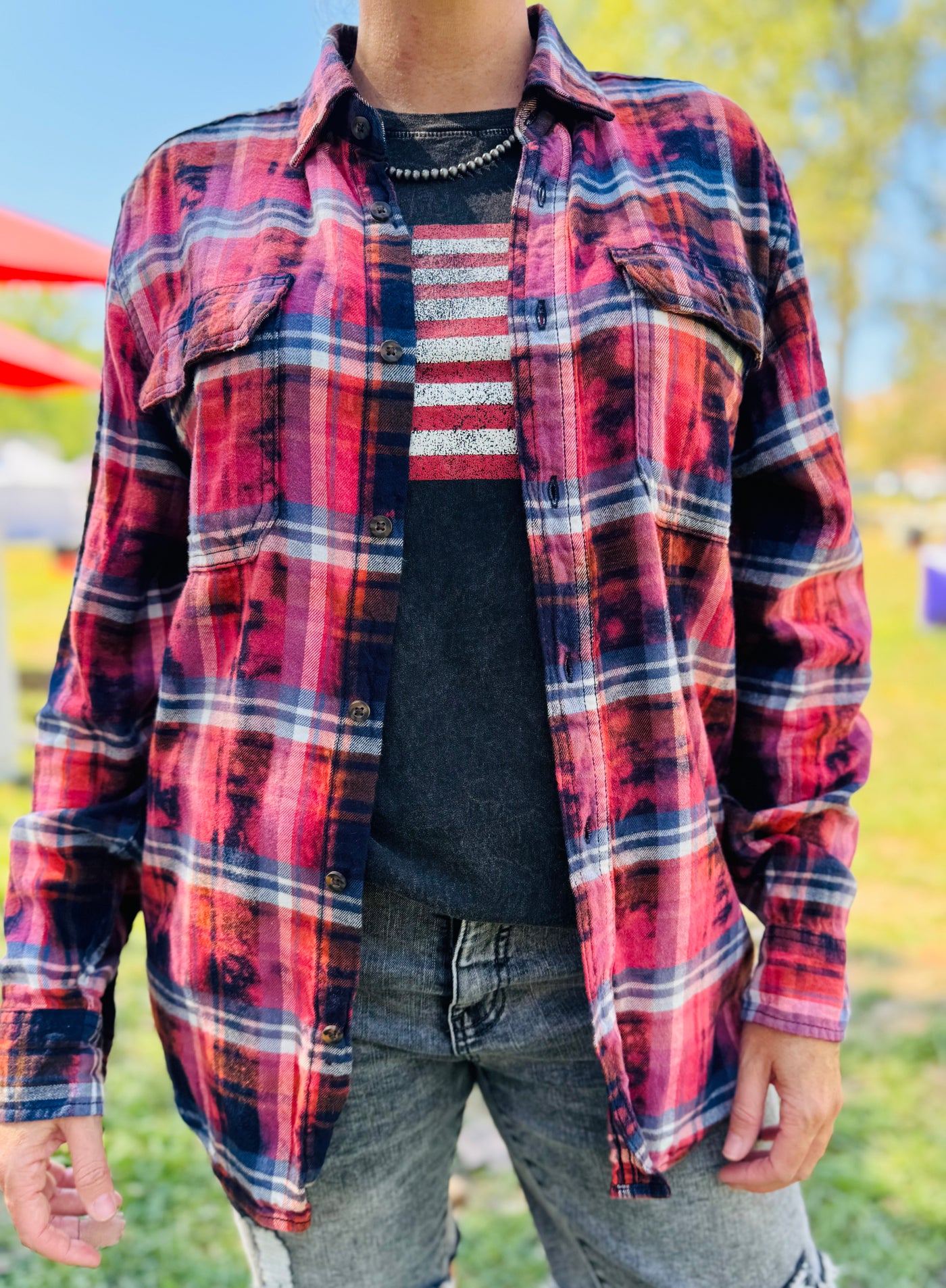 Into The Woods Bleached Flannel