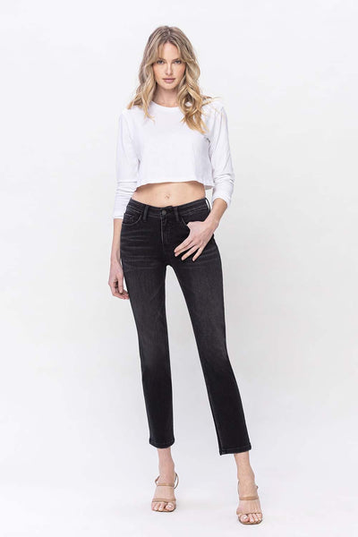 The Fairly Black Slim Straight by Vervet