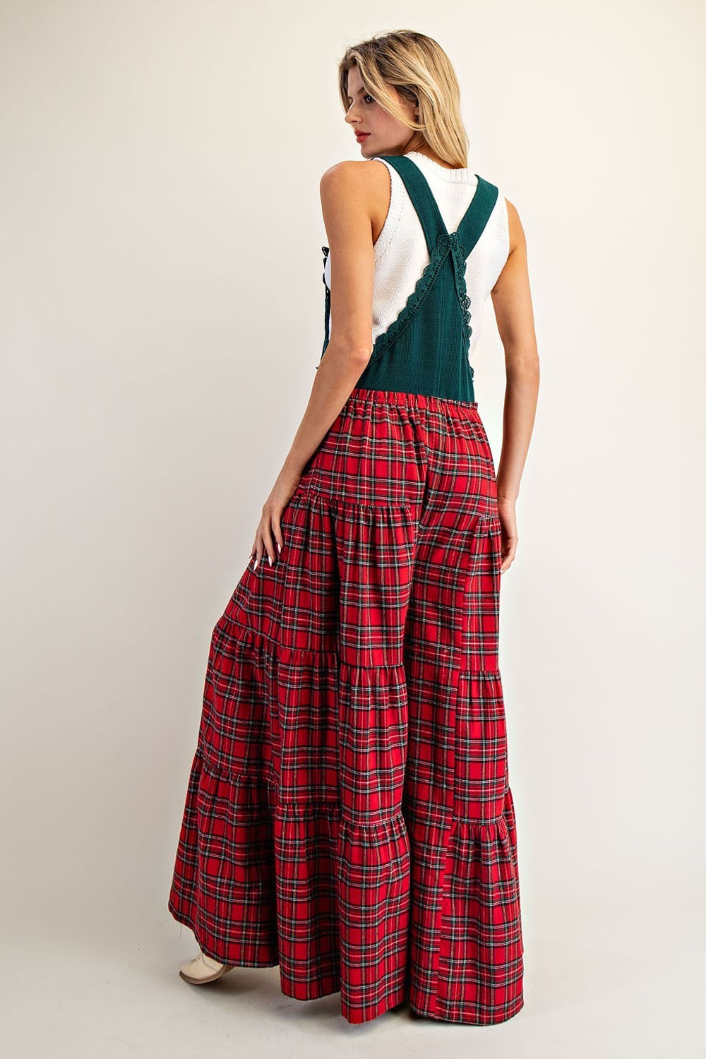 Plaid Parade Overalls