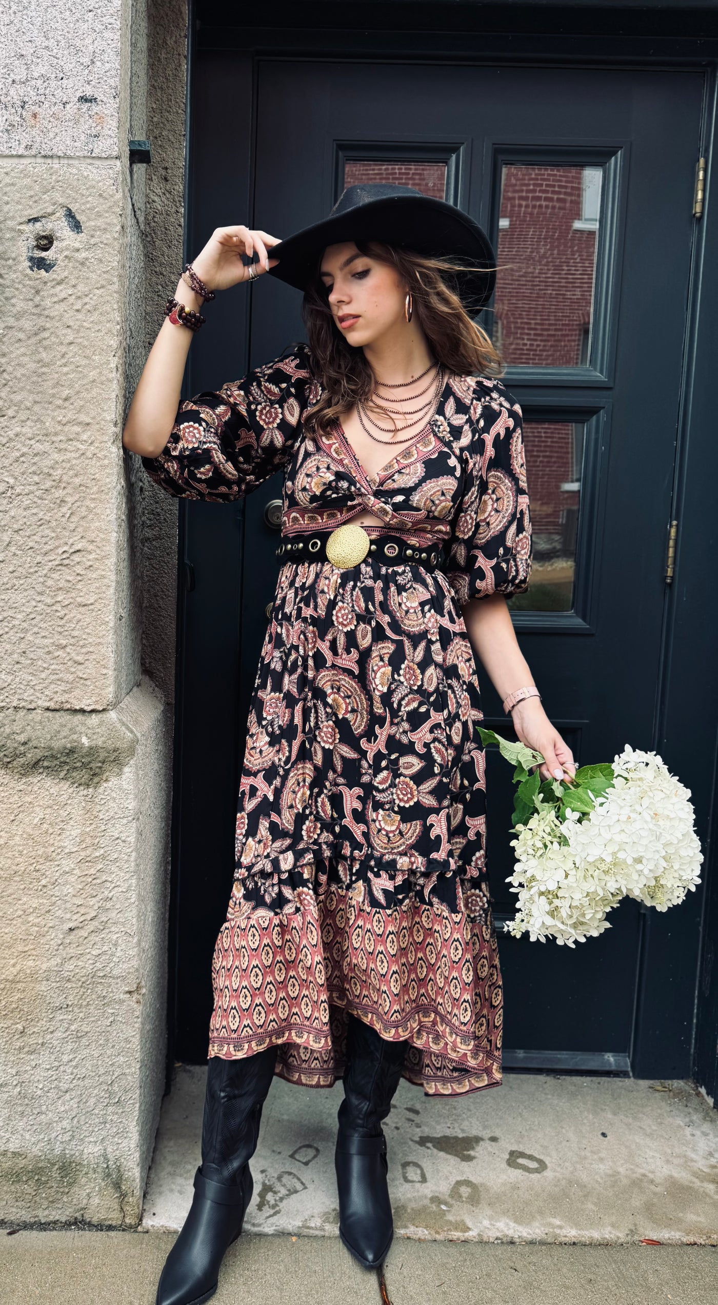 Market Muse Midi Dress