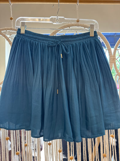 Autumn Pleated Mini Skort (2 colors)