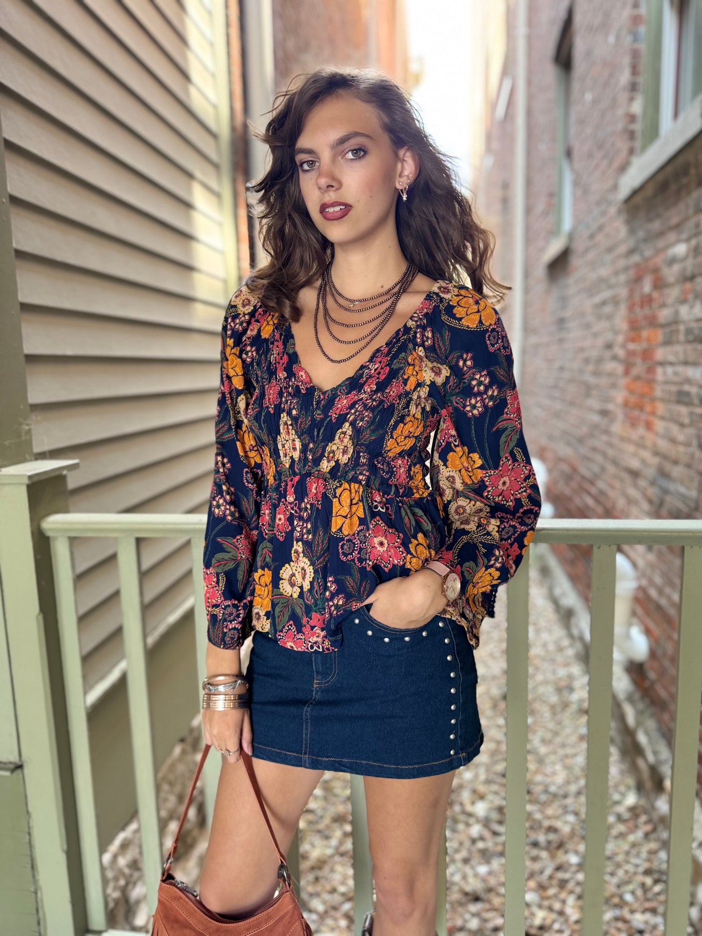 Cider Bloom Blouse