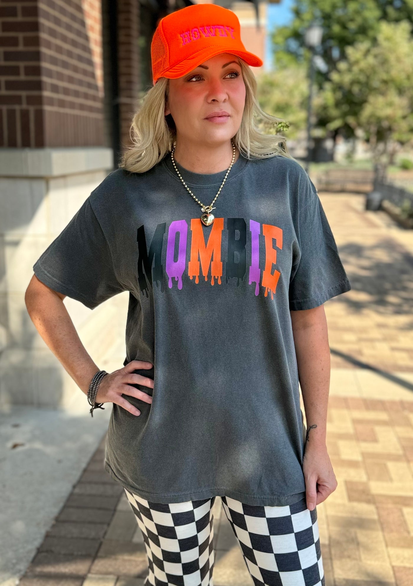 Halloween Drippy Mombie Tee