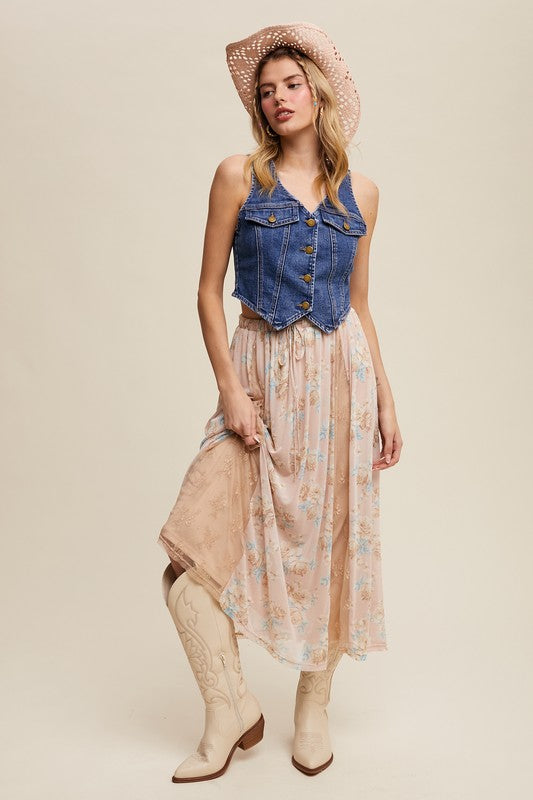 Vintage Vibe Denim Vest