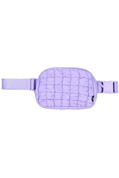 C.C. Quilted Puffer Sling Pack
