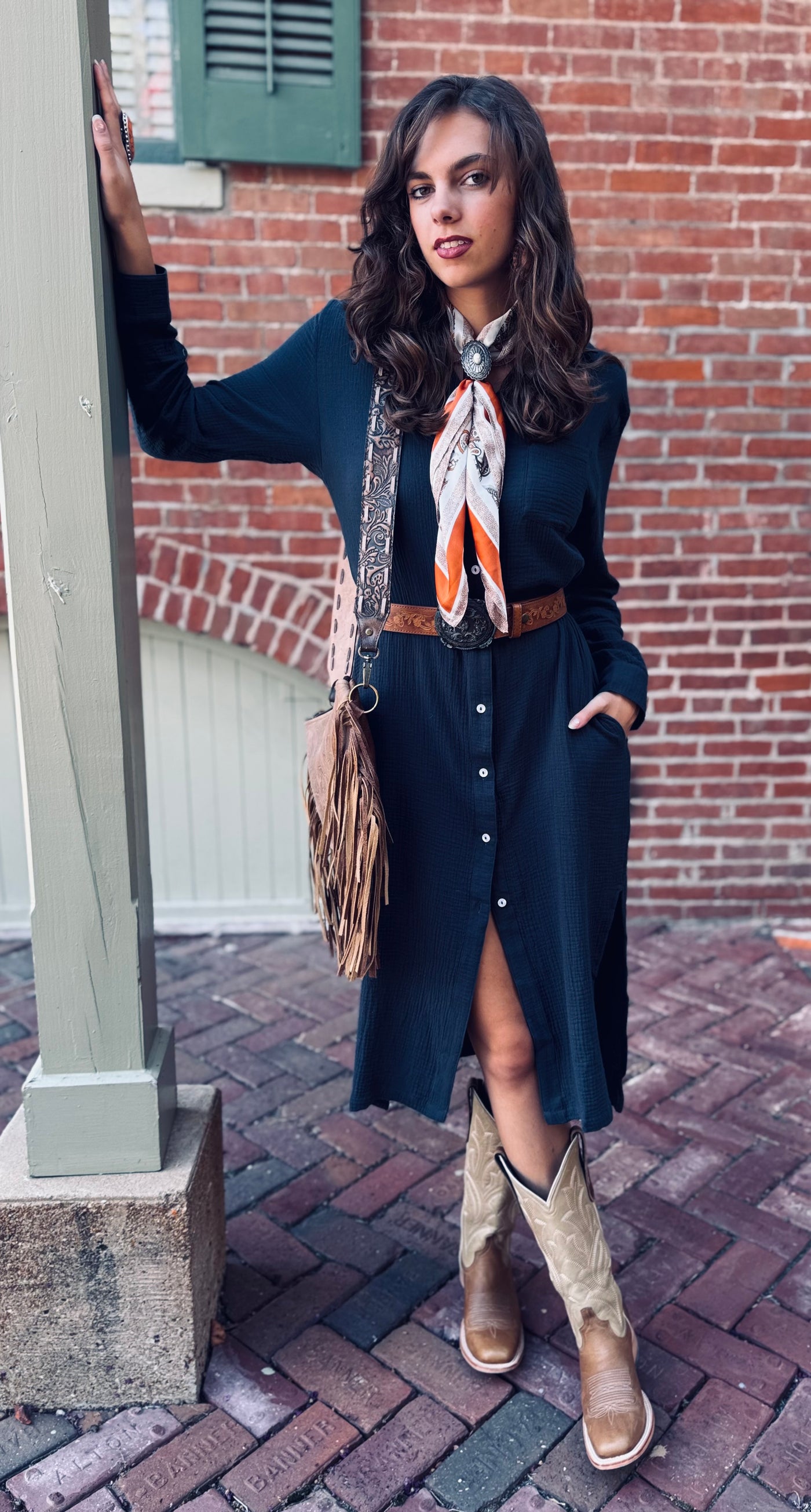 Harvest Moon Midi Dress