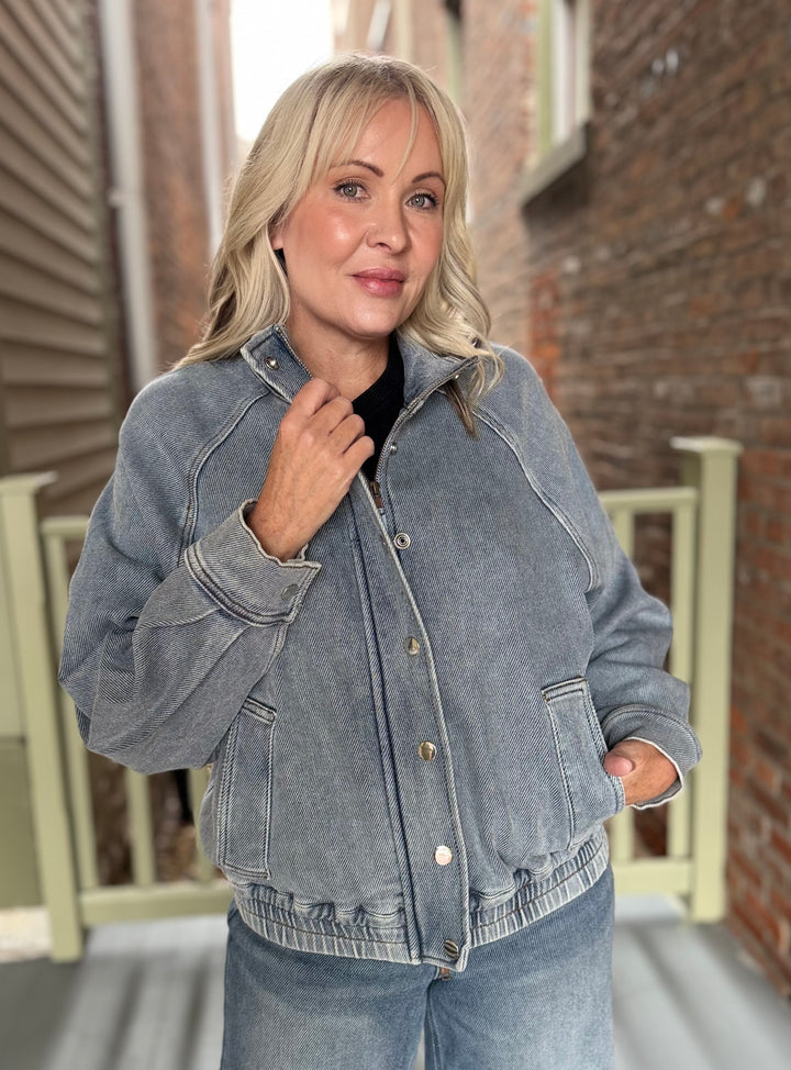 Marty Bomber Jacket by Judy Blue