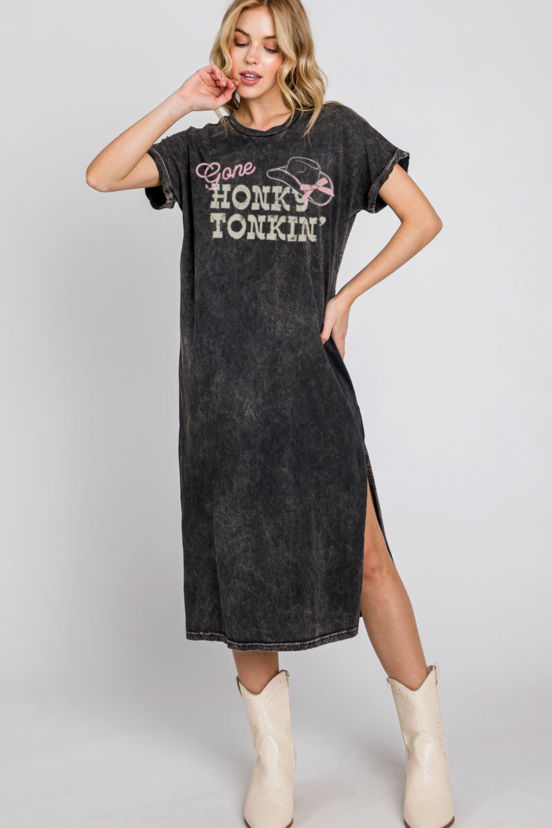 Honky Tonkin T-Shirt Dress
