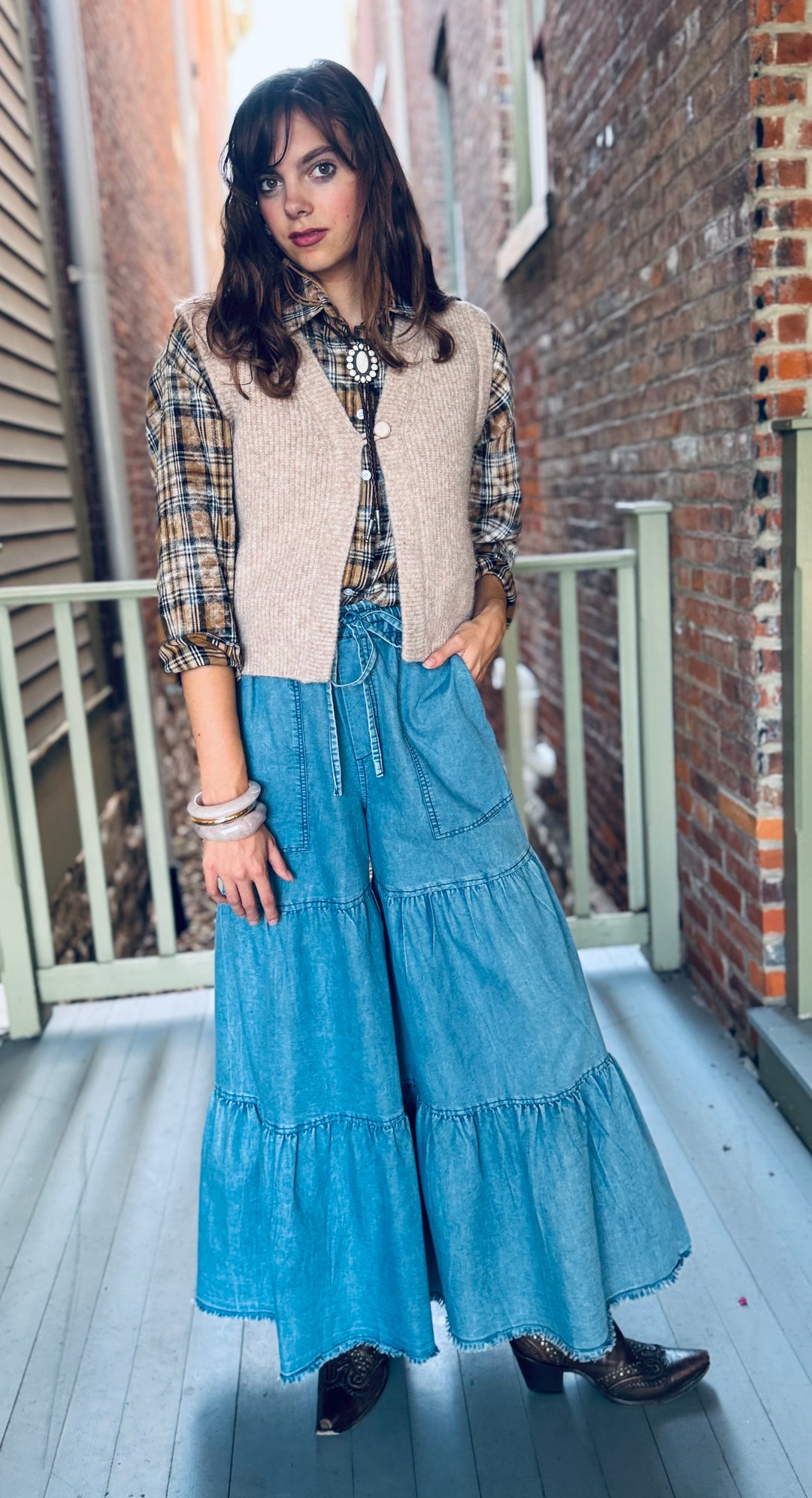 Cozy Up Oatmeal Knit Button Up Vest